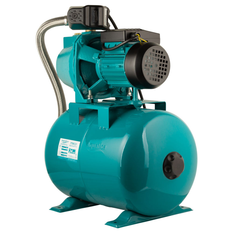 Aquatica Станція 0.75кВт Hmax48м Qmax 55л/хв (самовсмоктуючий насос) 24л Україна (775092/24)