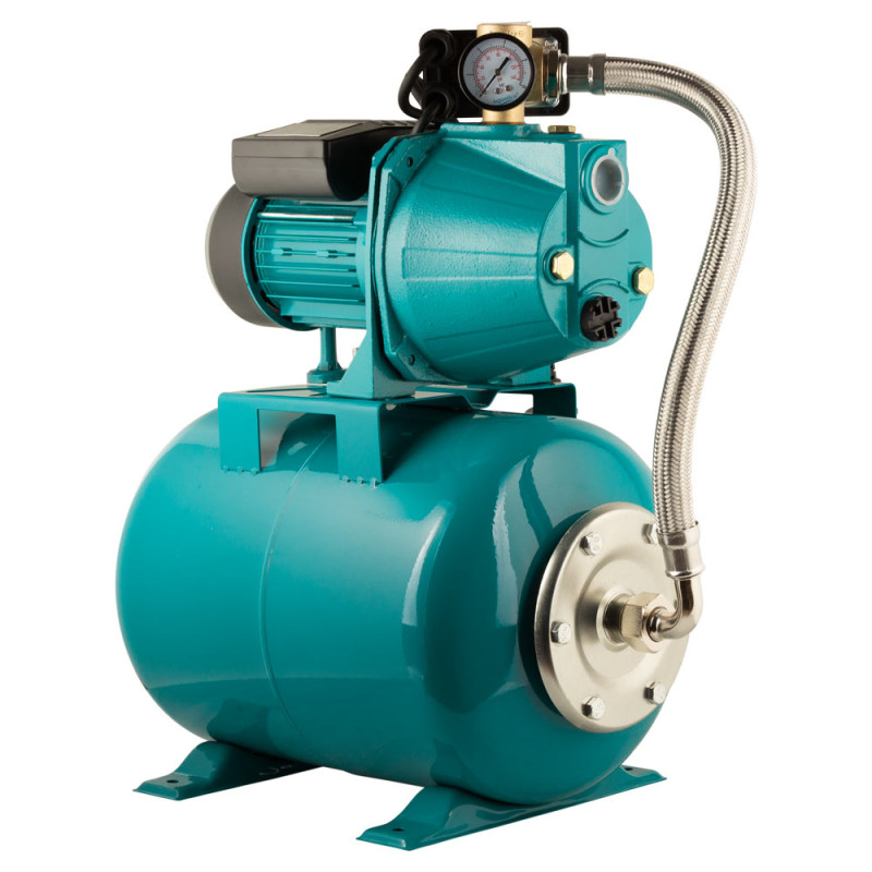 Aquatica Станція 0.75кВт Hmax48м Qmax 55л/хв (самовсмоктуючий насос) 24л Україна (775092/24)