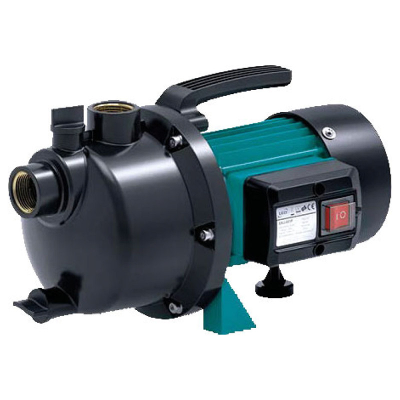Leo Насос центробежный самовсасывающий 0.6кВт Hmax 35м Qmax 50л/мин пластик EKJ-602P (775306)