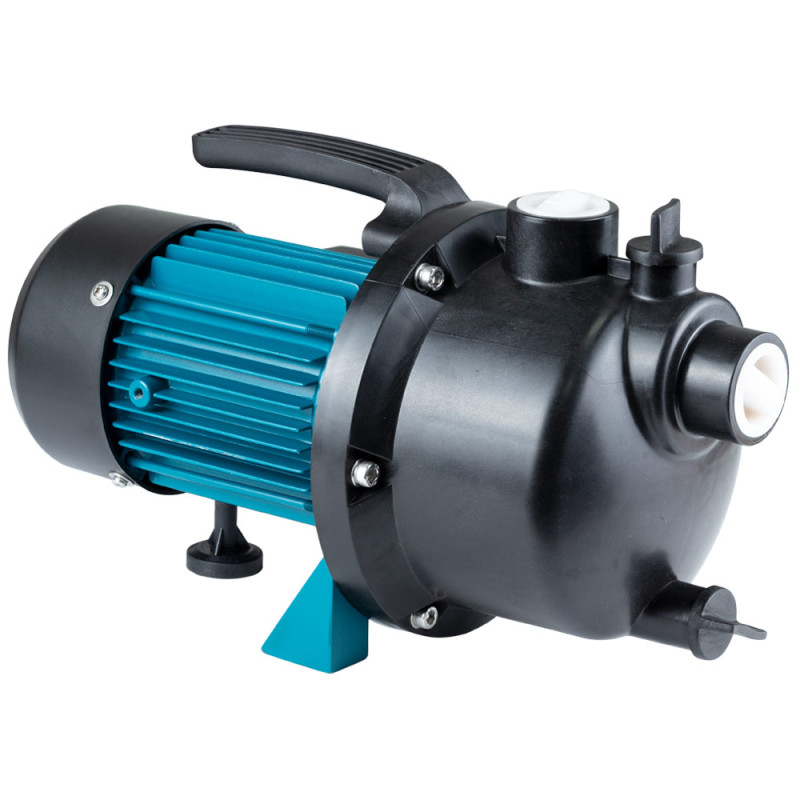 Leo Насос центробежный самовсасывающий 0.8кВт Hmax 40м Qmax 60л/мин пластик EKJ-802P (775307)