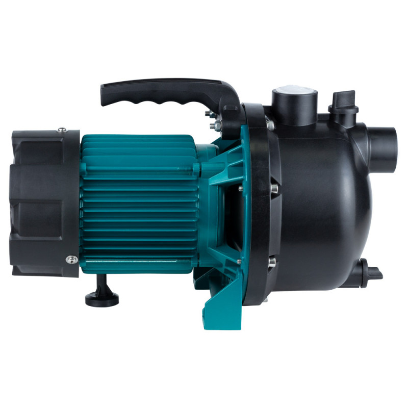 Leo Насос центробежный самовсасывающий 1.2КВт Hmax 48м Qmax 80л/мин пластик EKJ-1202P (775309)