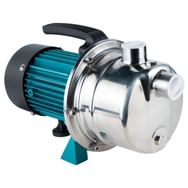 Leo Насос центробежный самовсасывающий 0.6кВт Hmax 35м Qmax 50л/мин нерж EKJ-602S (775311)