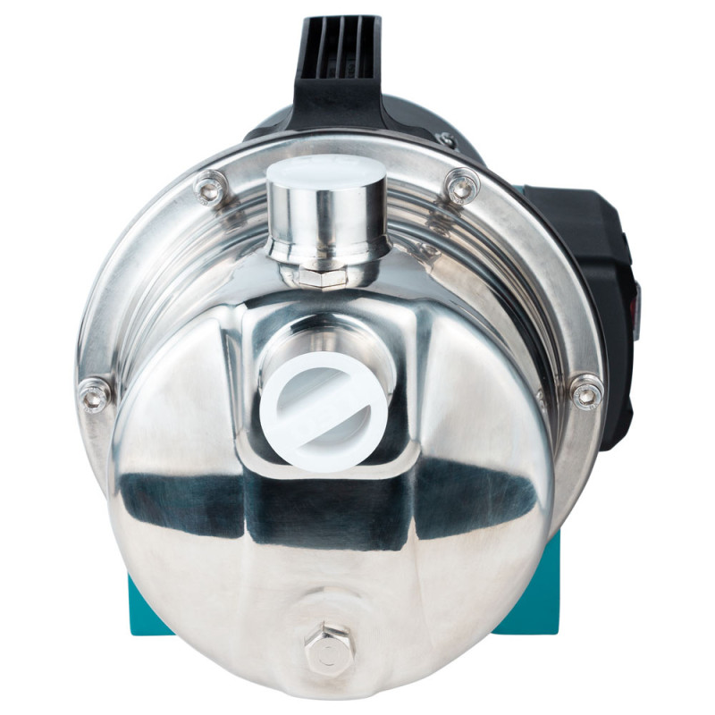 Leo Насос центробежный самовсасывающий 0.8кВт Hmax 40м Qmax 60л/мин нерж EKJ-802S (775312)