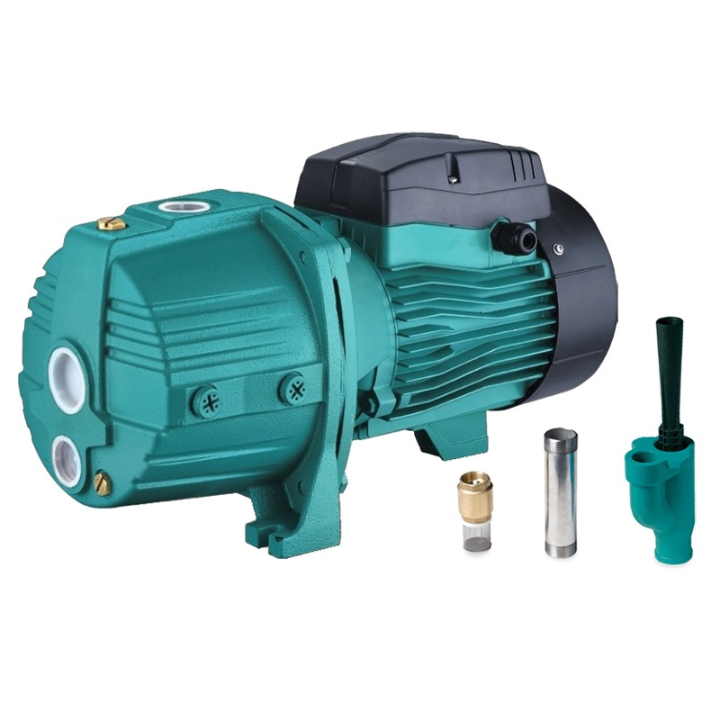 Leo Насос центробежный с внешним эжектором 0.75кВт HSmax 35м Hmax 50м Qmax 30л/мин (наруж эжектор Ø96мм) 3.0 AJDm75/4H (775338)