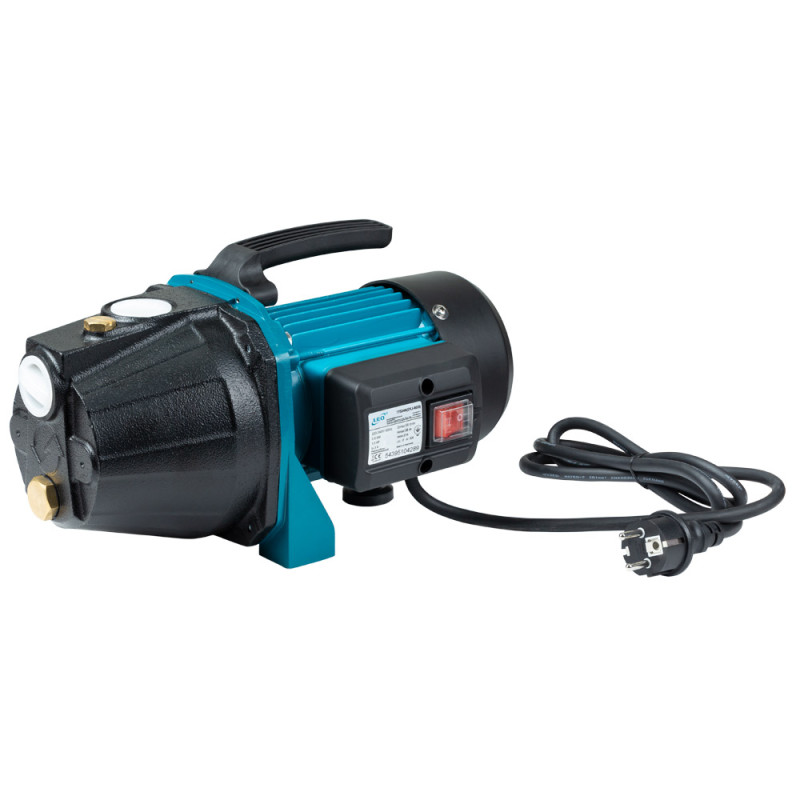 Leo Насос центробежный самовсасывающий 0.8кВт Hmax 38м Qmax 58л/мин EKJ-802I (775346)