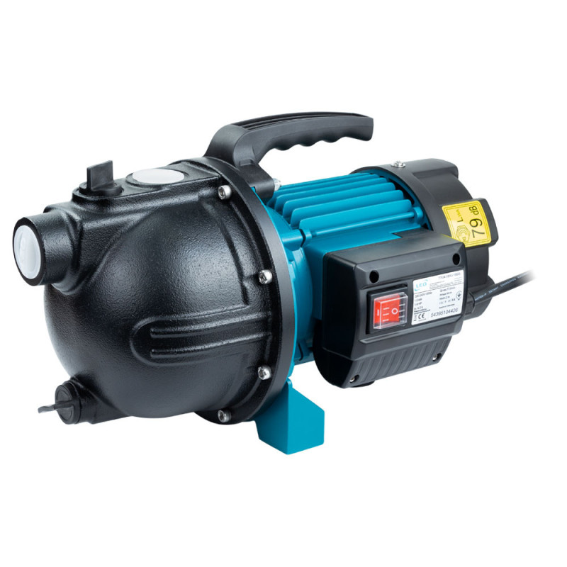 Leo Насос центробежный самовсасывающий 1.0кВт Hmax 44м Qmax 73л/мин EKJ-1002I (775347)