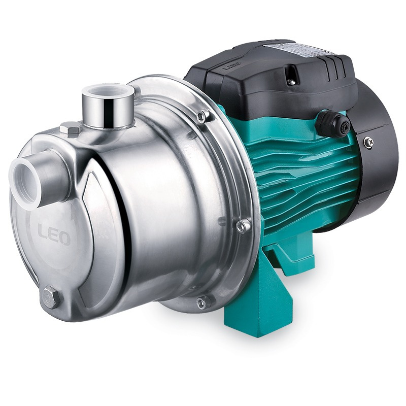 Leo Насос центробежный самовсасывающий 0.6кВт Hmax 43м Qmax 47л/мин (нерж) 3.0 AJm60S (775353)