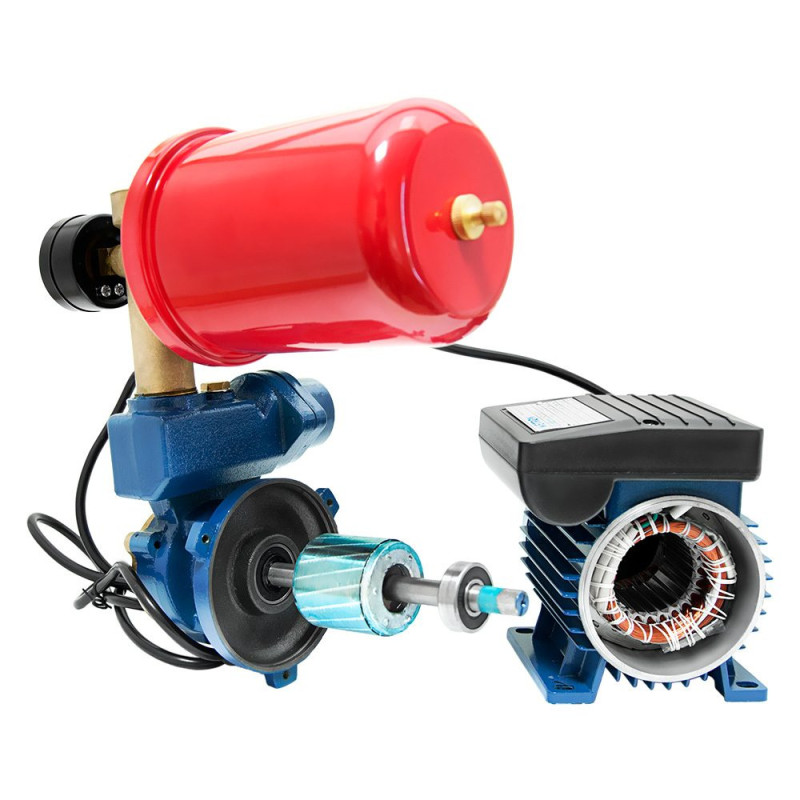 WETRON Станция 0.37 кВт Hmax 32 м Qmax 35 л/мин (вихревой насос) 1л AUTOGP125Z (776010)