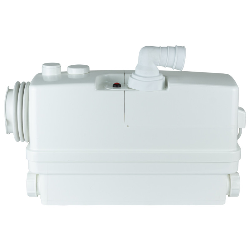 Leo Станция канализационная 0.6кВт Hmax 8.5м Qmax 110л/мин 3 входа + боковой вход 90мм 3.0 WC601В (776916)