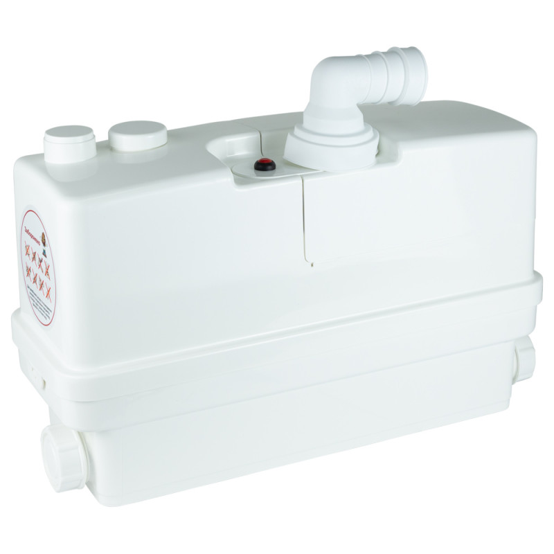 Leo Станция канализационная 0.6кВт Hmax 8.5м Qmax 110л/мин 3 входа 3.0 WC601С (776918)