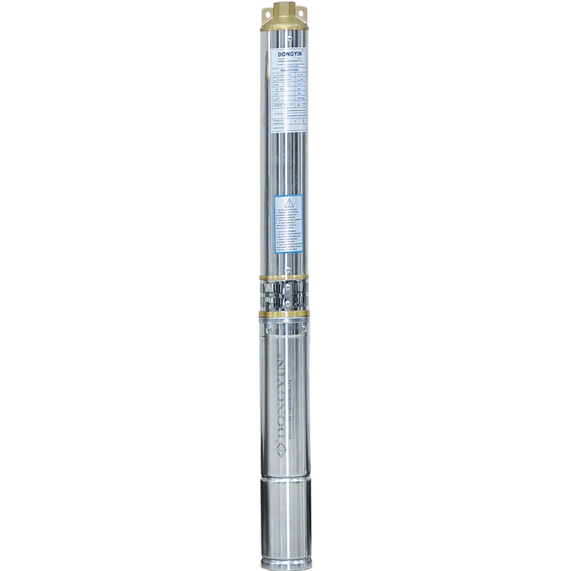 Dongyin Насос скважинный центробежный 0.55кВт H 46(34)м Q 90(60)л/мин Ø80мм AQUATICA () 3SDm3.5/12 (777091)