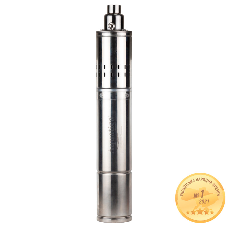 Aquatica Насос шнековий 0.37кВт H 95(48)м Q 30(20)л/хв Ø96мм 10м кабелю 4QGDM1.2-50-0.37 (778211)