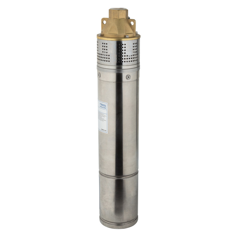 WETRON Насос вихревой 0.75кВт H 58(34)м Q 45(20)л/мин Ø96мм 10м кабеля 4SKmw100M (778331)