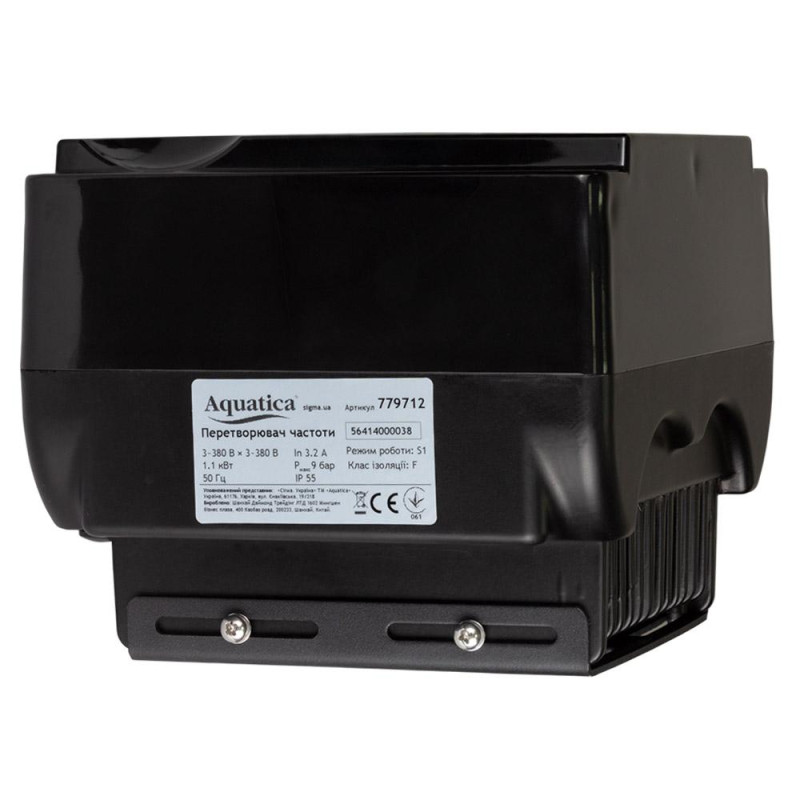 Aquatica Перетворювач частоти 3~380В × 3~380В до 1.1кВт з датчиком тиску (AVF-1.1ТL) (779712)