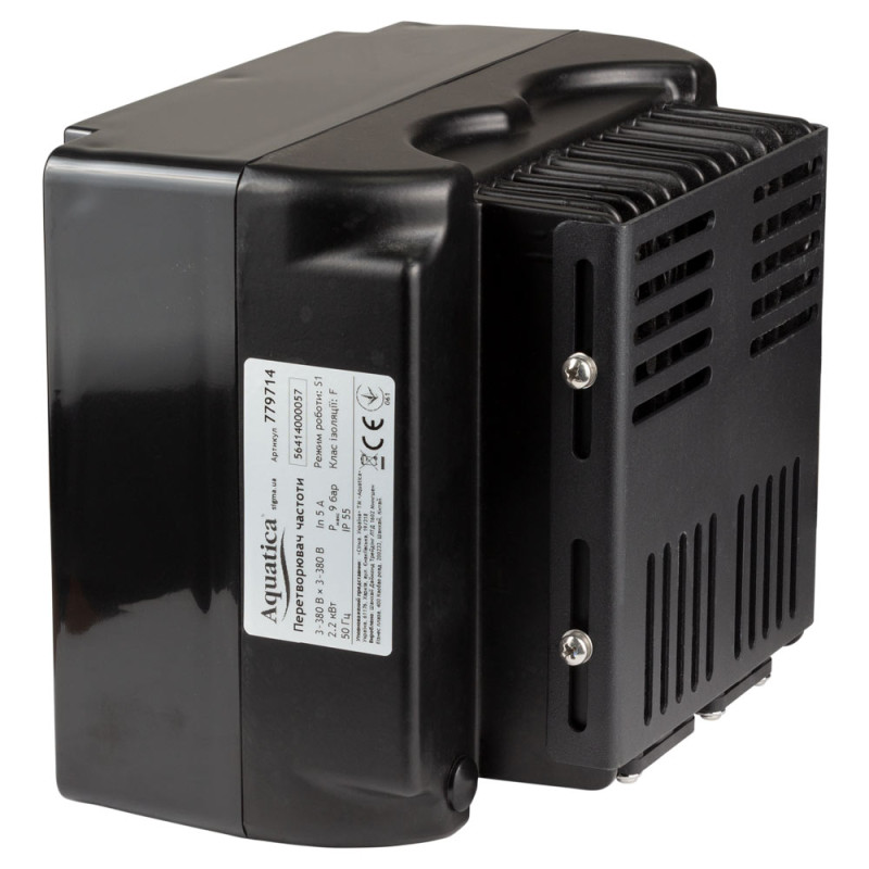 Aquatica Перетворювач частоти 3~380В × 3~380В до 2.2кВт із датчиком тиску (AVF-2.2ТL) (779714)