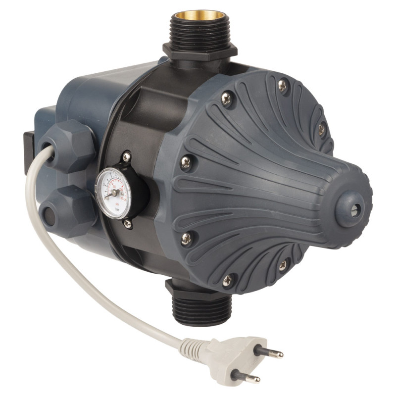 WETRON Контроллер давления электронный 1.1кВт Ø1" + розетка DSK-8.2 (779756)