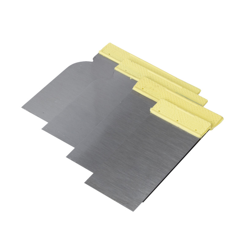 SIGMA Набор шпателей без рукоятки (нержавеющих) 50, 80, 100, 120мм (8321561)