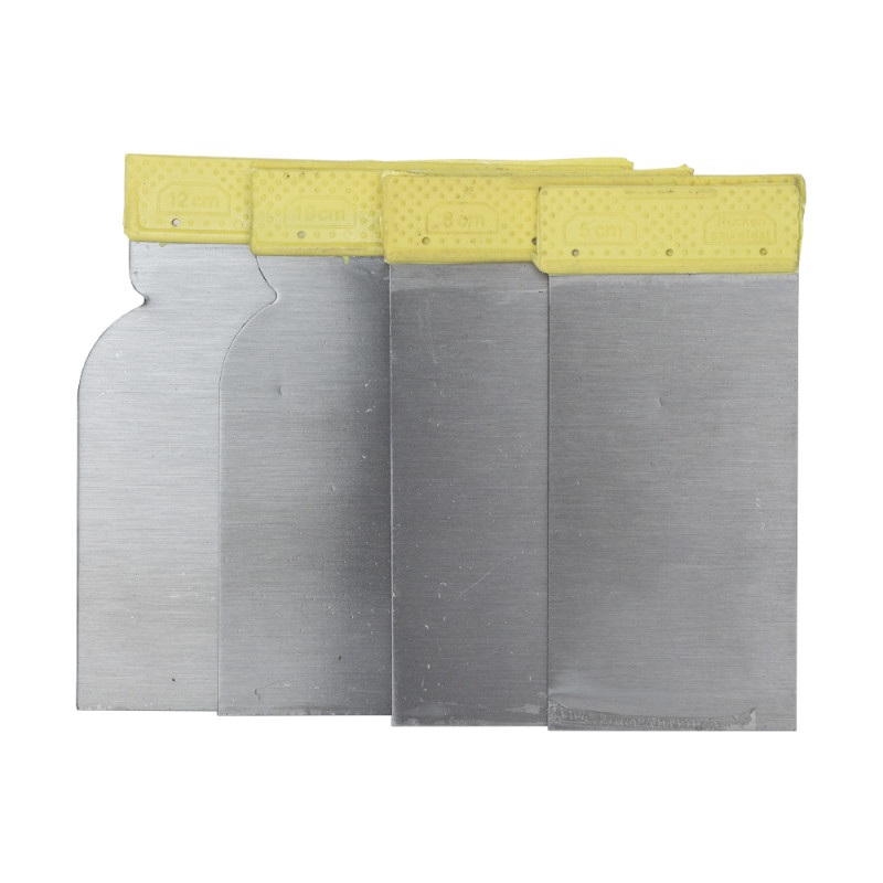 SIGMA Набор шпателей без рукоятки (нержавеющих) 50, 80, 100, 120мм (8321561)