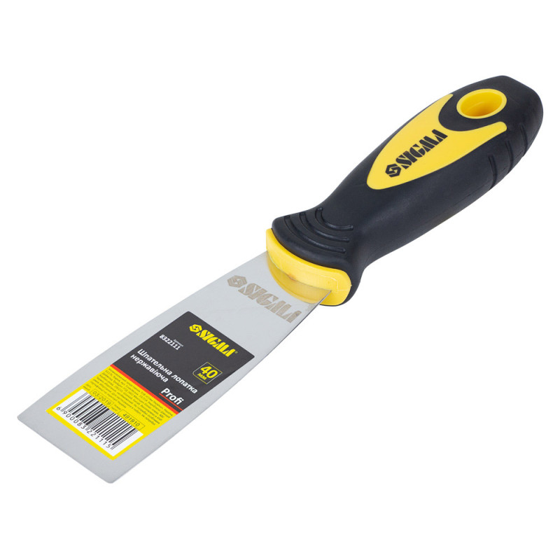 SIGMA Шпательная лопатка нержавеющая Profi 40мм (8322111)