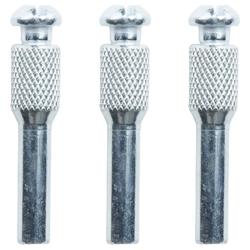 Grad Набор проволочных щеток 5шт Ø25; 38; 50; 65; 75мм хвостовик Ø6мм (латунированная) (9029025)