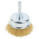 Grad Щетка проволочная чашевидная Ø50мм хвостовик Ø6мм (латунированная) (9034055)