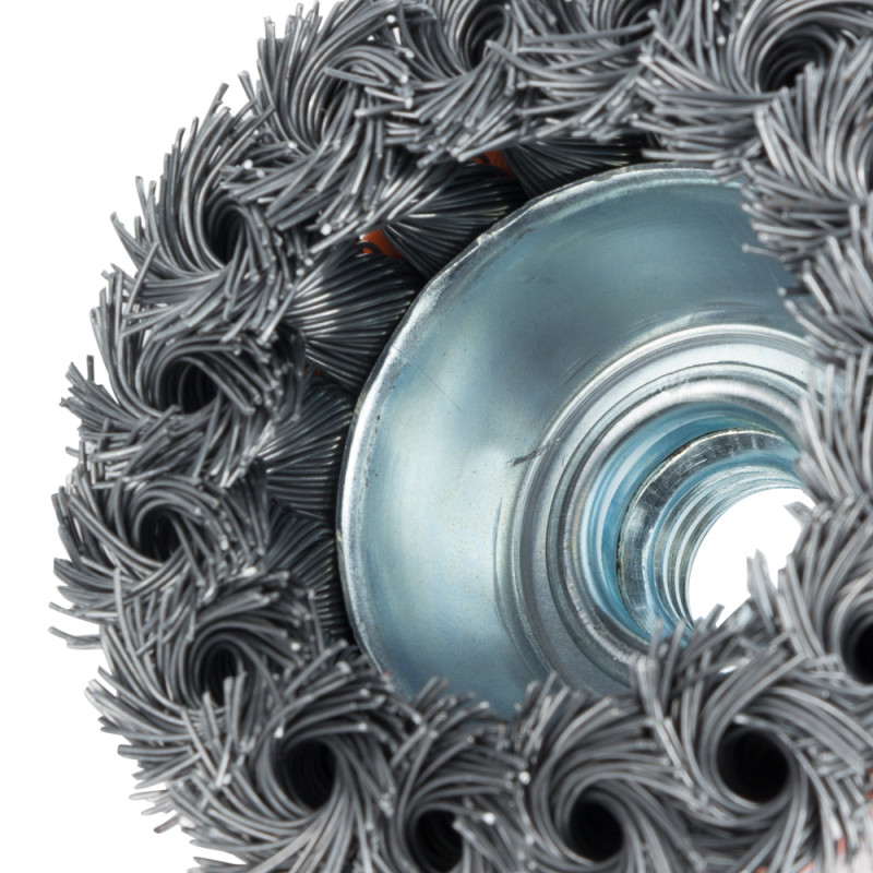 Grad Щетка проволочная чашеобразная Ø65мм М14×2 мм (стальная крученая) (9042065)