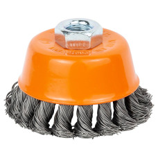 Grad Щетка проволочная чашевидная Ø75мм М14×2 мм (стальная крученая) (9042075)