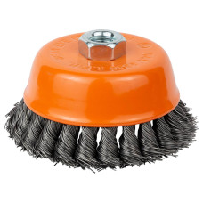 Grad Щетка проволочная чашевидная Ø100мм М14×2 мм (стальная крученая) (9042105)