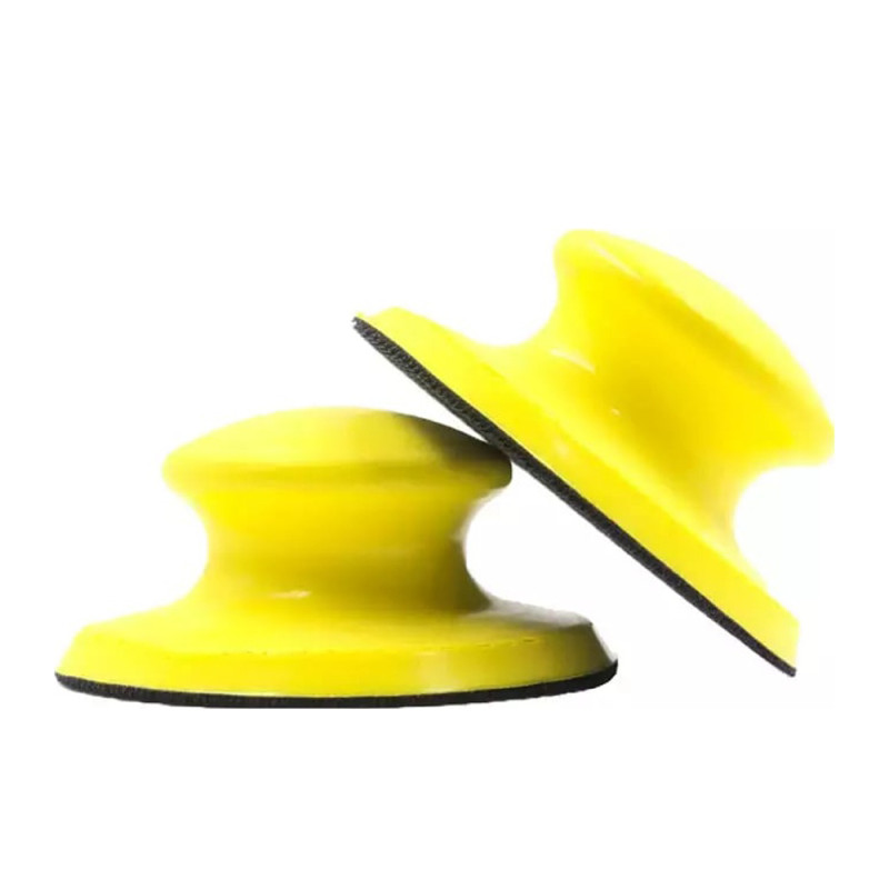 SIGMA Блок шлифовальный ручной полиуретановый Ø125мм с липучкой (круглый) (9110111)