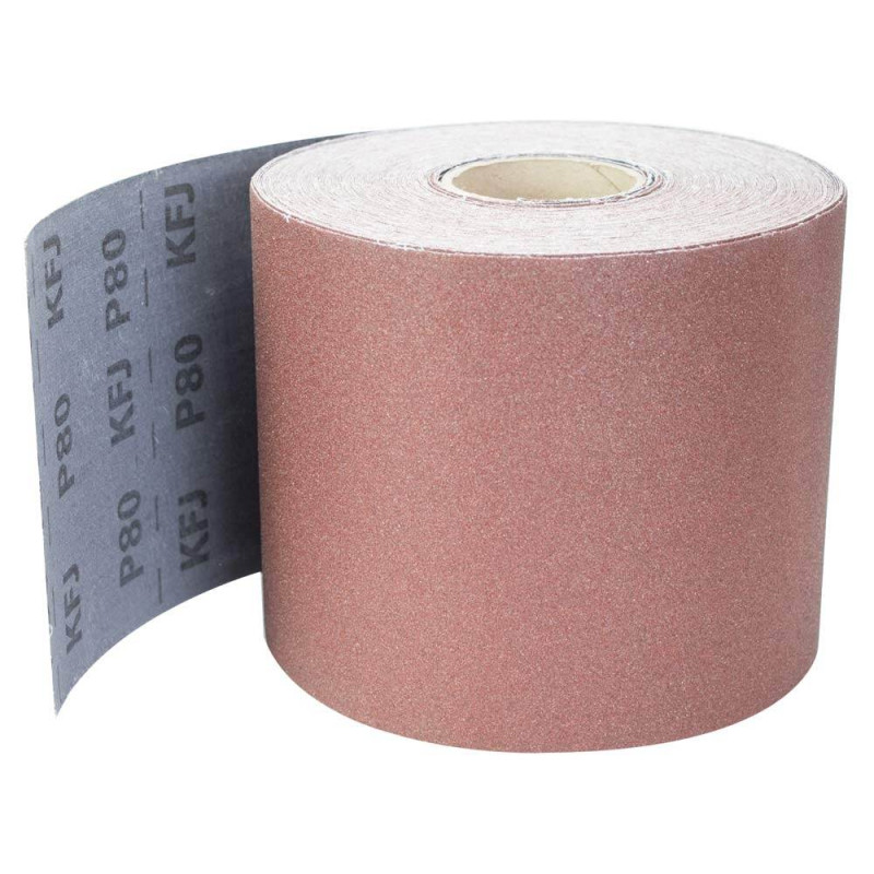 SIGMA Шлифовальная шкурка тканевая рулон 200мм×50м P80 (9112651)