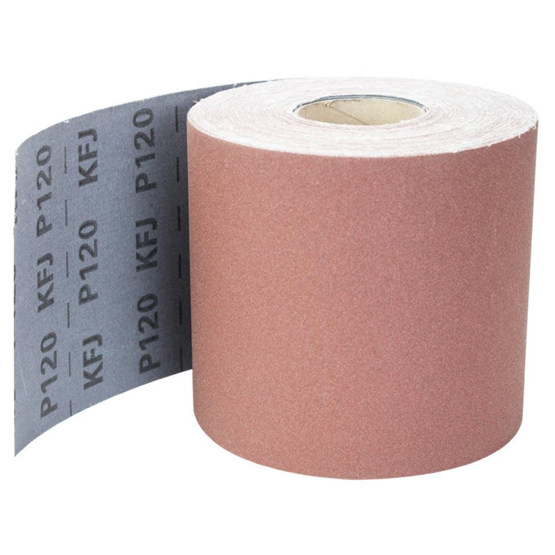 SIGMA Шлифовальная шкурка тканевая рулон 200мм×50м P120 (9112671)