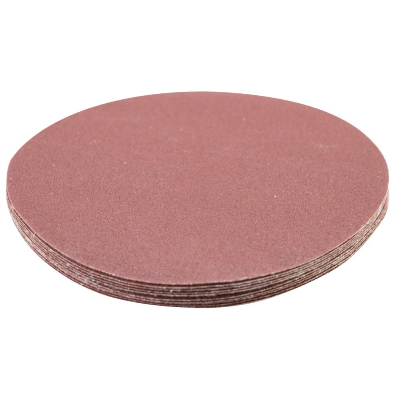 SIGMA Шлифовальный круг без отверстий Ø125мм P150 (10шт) (9121131)