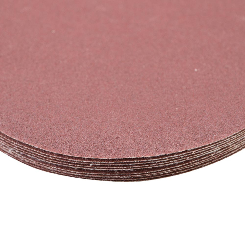 SIGMA Шлифовальный круг без отверстий Ø125мм P150 (10шт) (9121131)