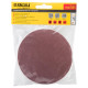 SIGMA Шлифовальный круг без отверстий Ø125мм P180 (10шт) (9121141)