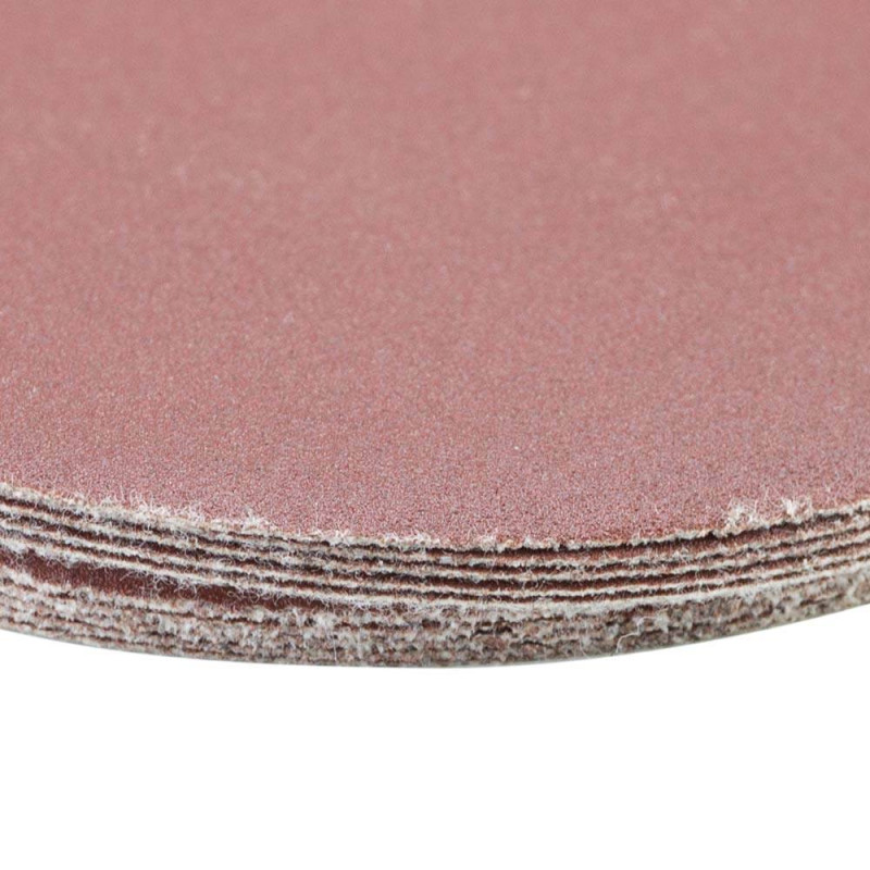 SIGMA Шлифовальный круг без отверстий Ø125мм P240 (10шт) (9121161)