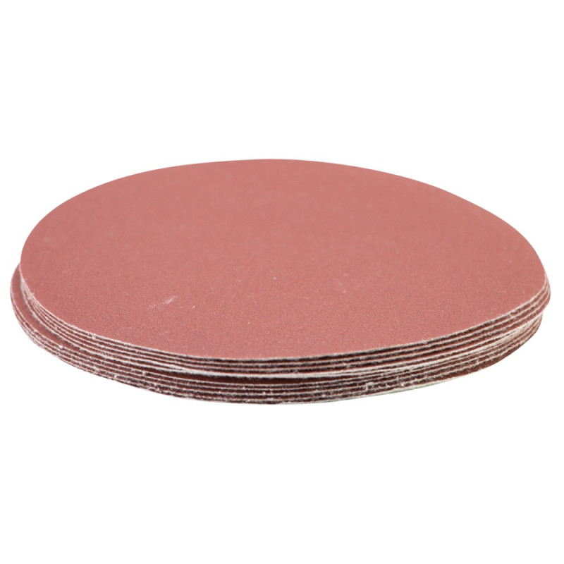 SIGMA Шлифовальный круг без отверстий Ø125мм P320 (10шт) (9121181)