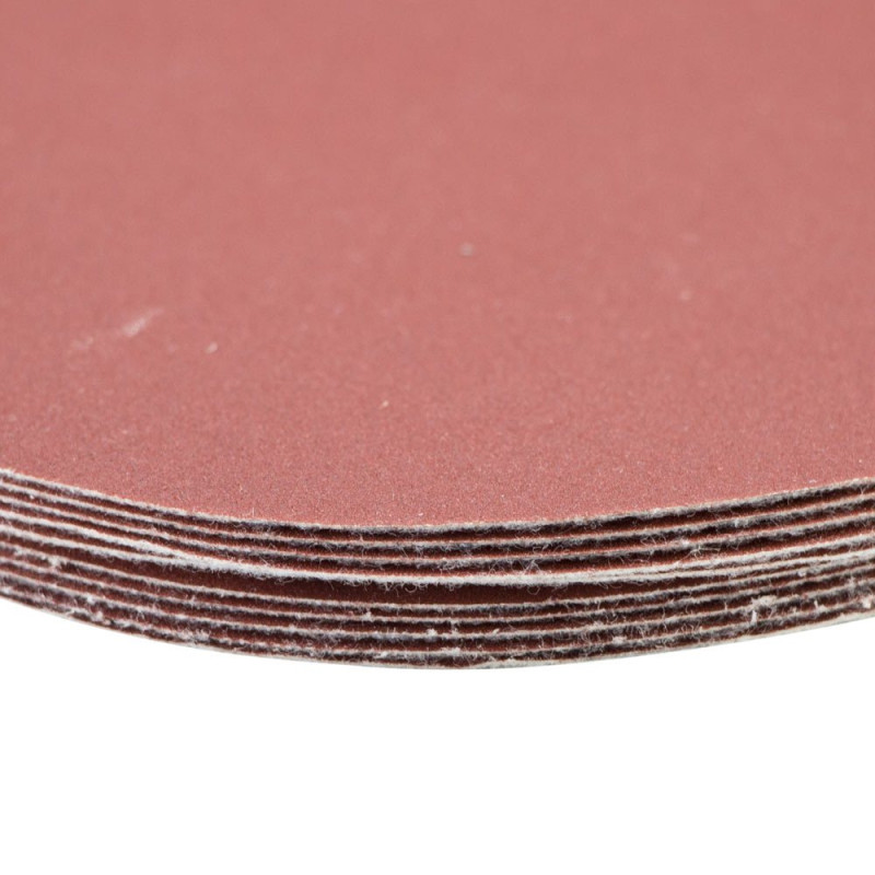 SIGMA Шлифовальный круг без отверстий Ø125мм P320 (10шт) (9121181)