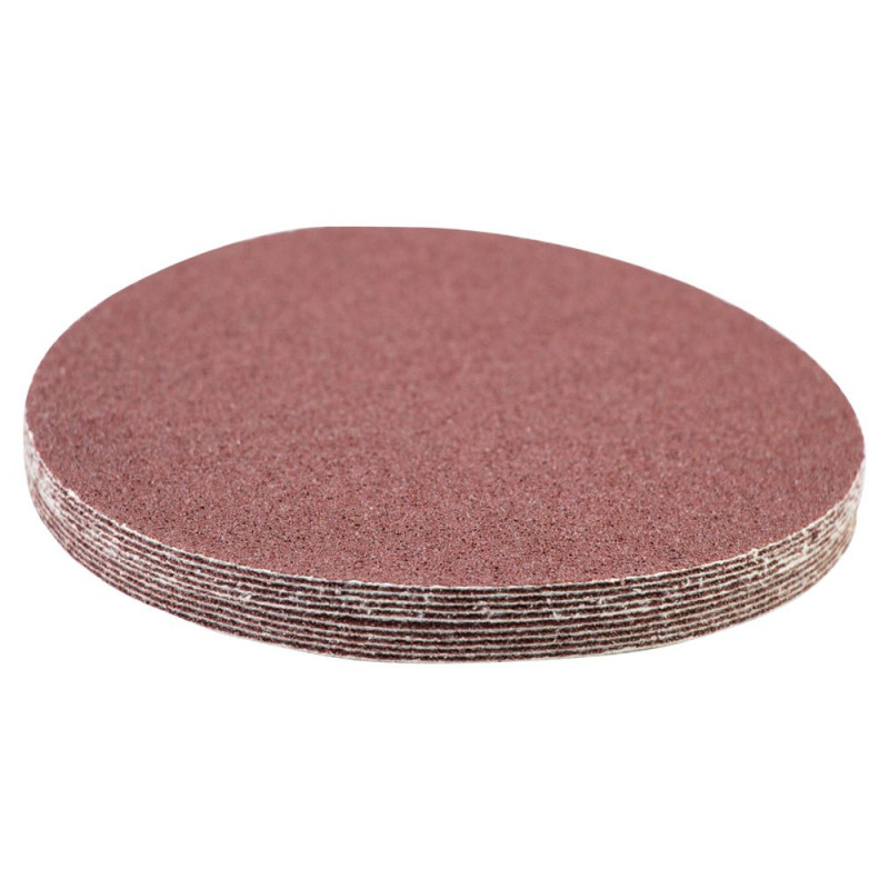 SIGMA Шлифовальный круг без отверстий Ø150мм P60 (10шт) (9121341)