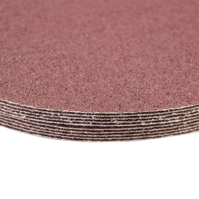 SIGMA Шлифовальный круг без отверстий Ø150мм P60 (10шт) (9121341)