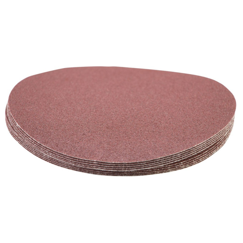 SIGMA Шлифовальный круг без отверстий Ø150мм P100 (10шт) (9121361)