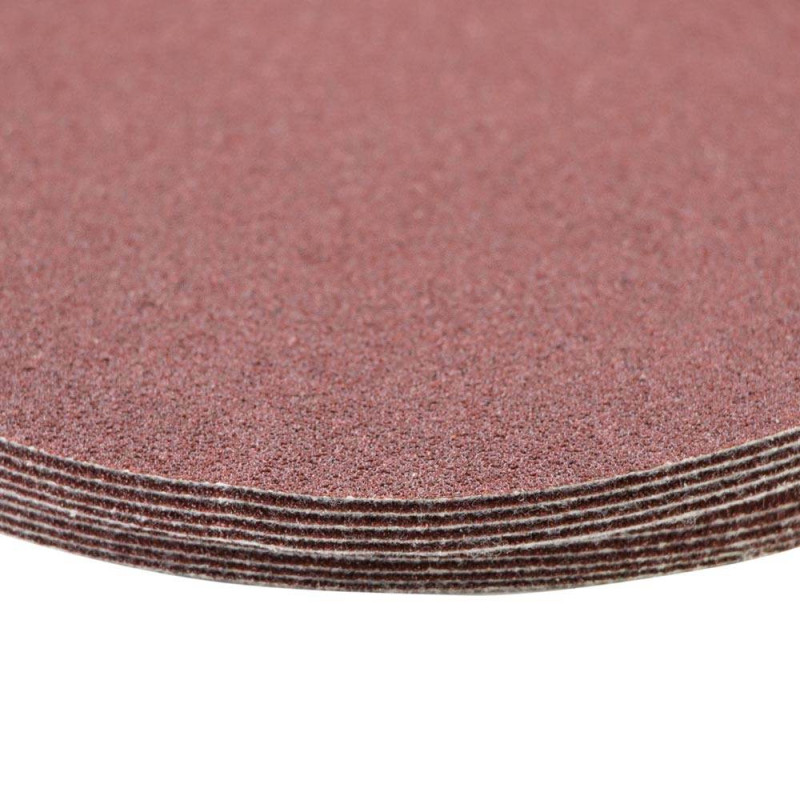 SIGMA Шлифовальный круг без отверстий Ø150мм P100 (10шт) (9121361)