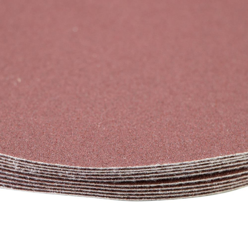 SIGMA Шлифовальный круг без отверстий Ø150мм P120 (10шт) (9121371)