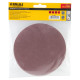 SIGMA Шлифовальный круг без отверстий Ø150мм P180 (10шт) (9121391)