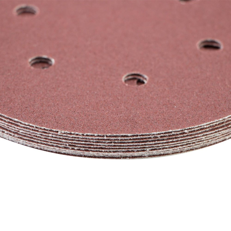 SIGMA Шлифовальный круг 6 отверстий Ø150мм P80 (10шт) (9122251)