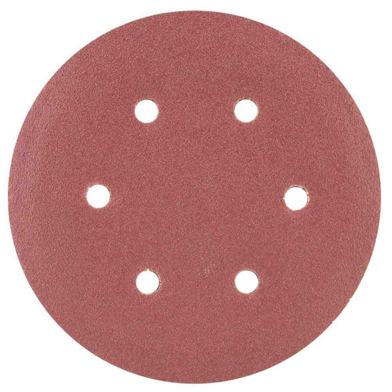 SIGMA Шлифовальный круг 6 отверстий Ø150мм P100 (10шт) (9122261)