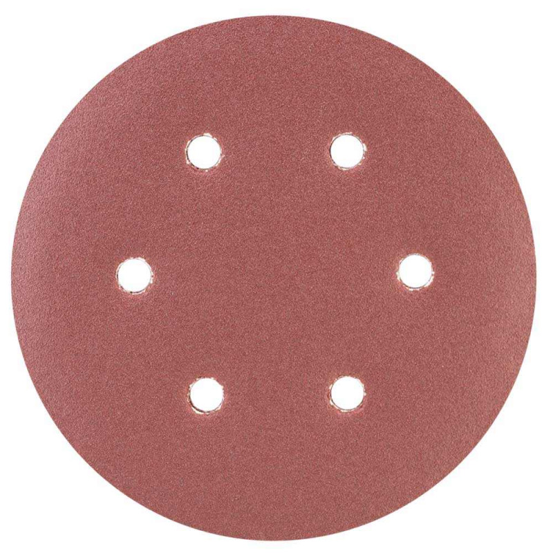 SIGMA Шлифовальный круг 6 отверстий Ø150мм P150 (10шт) (9122281)