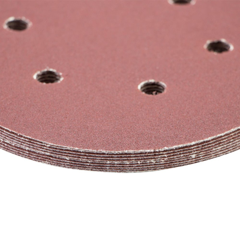 SIGMA Шлифовальный круг 6 отверстий Ø150мм P150 (10шт) (9122281)