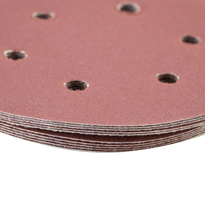 SIGMA Шлифовальный круг 6 отверстий Ø150мм P180 (10шт) (9122291)