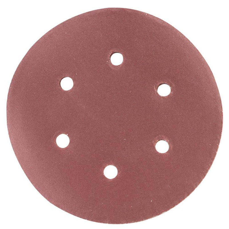 SIGMA Шлифовальный круг 6 отверстий Ø150мм P240 (10шт) (9122311)