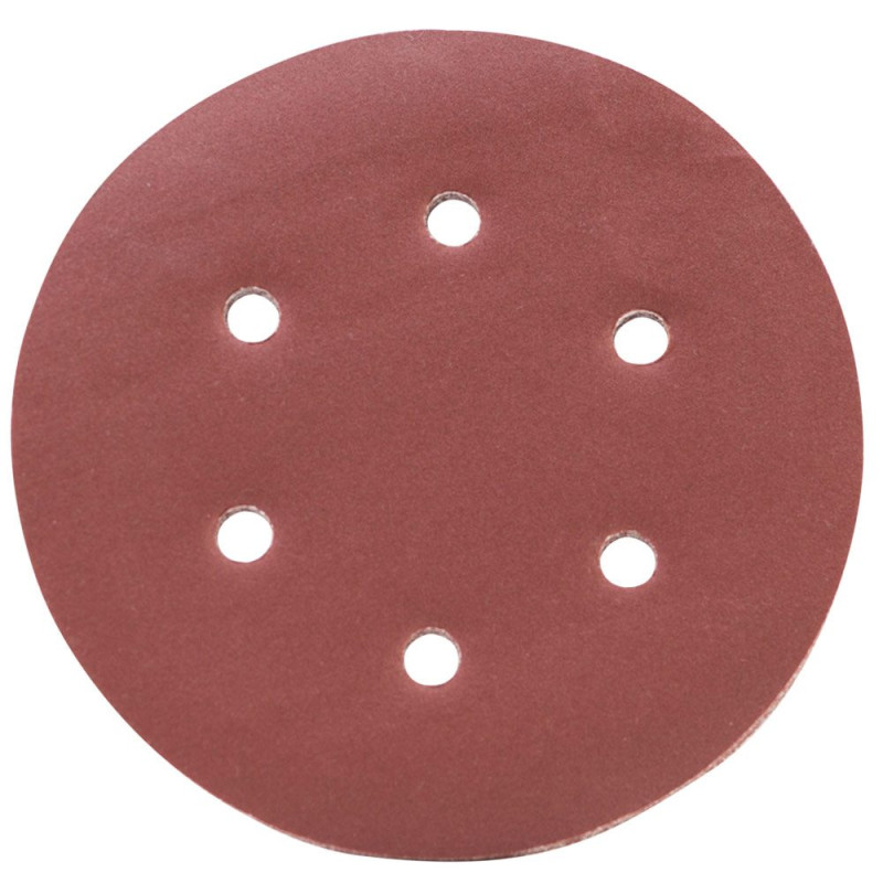 SIGMA Шлифовальный круг 6 отверстий Ø150мм P320 (10шт) (9122331)